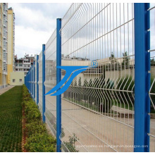 Cerca de malla de alambre soldada con autógena revestida polvo para el jardín